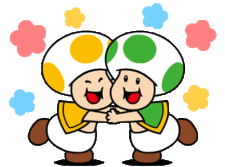 Yellow Toad & Green Toad
